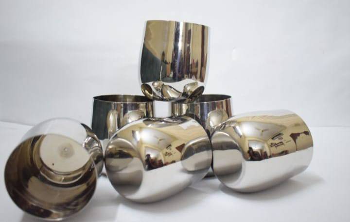 Steel Stainless unbreakable and beautiful long life glass